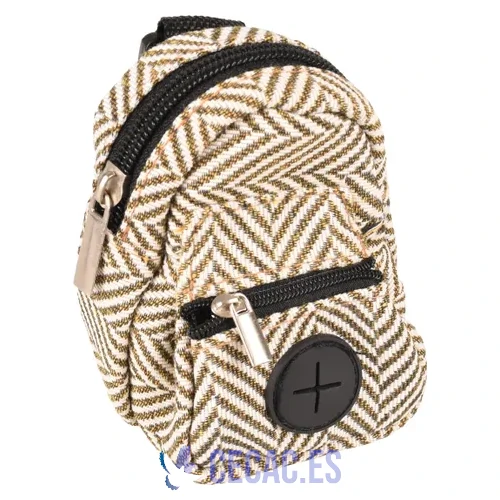 DISPENSADOR DE SNACKS CON DISPENSADOR DE BOLSAS PARA EXCREMENTOS TWIL BROWN